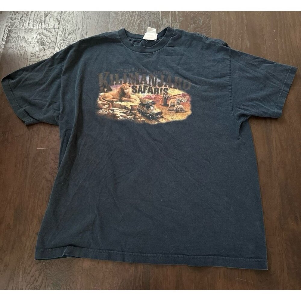 Vintage Disney World The Animal Kingdom Kilimanjaro Safari Shirt
